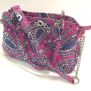Vera Bradley Boysenberry Chain-Shoulder Bag